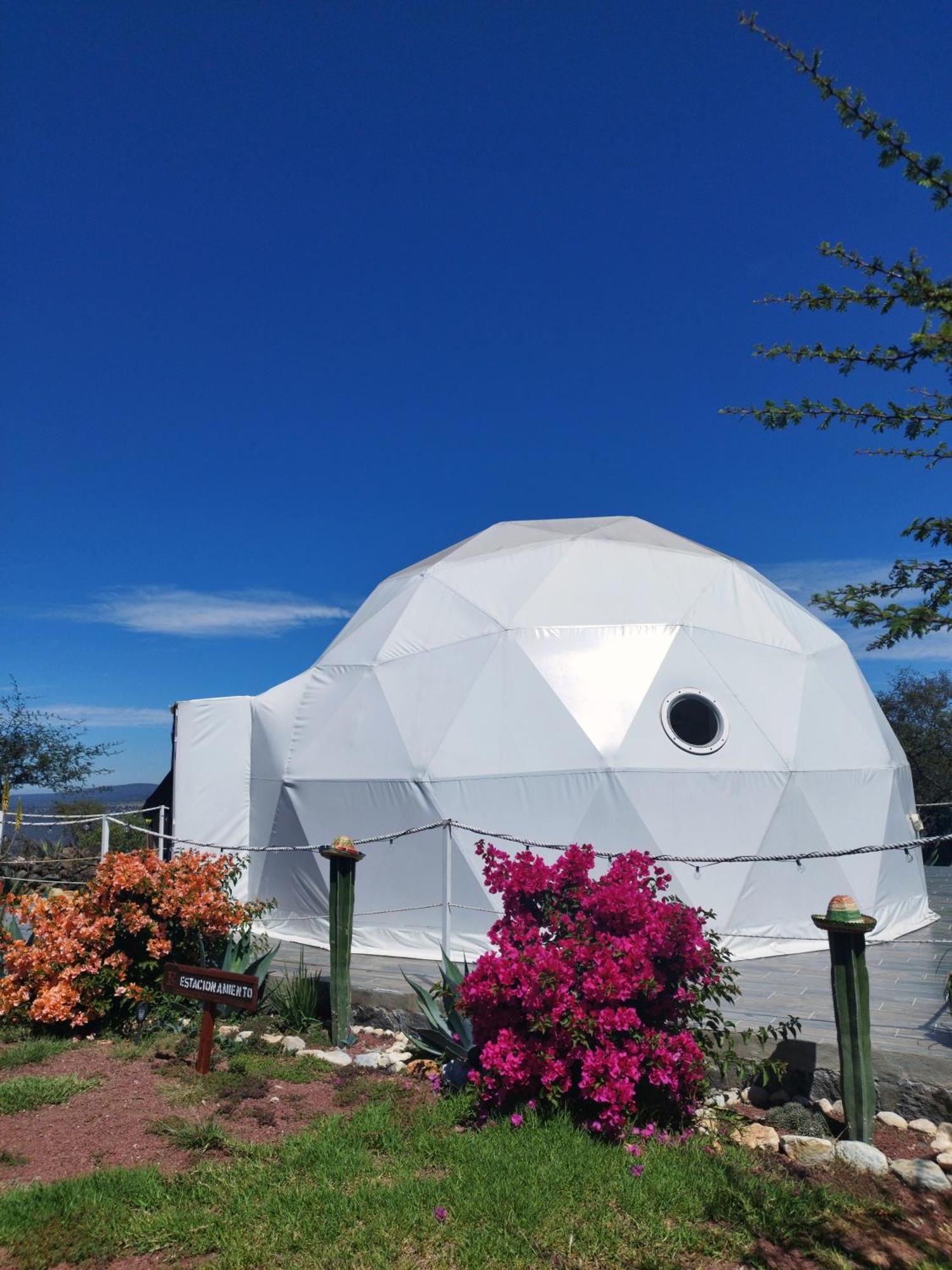El Gato Glamping Con Vista A Prismas Basalticos Hotel Хуаска де Окампо Екстериор снимка