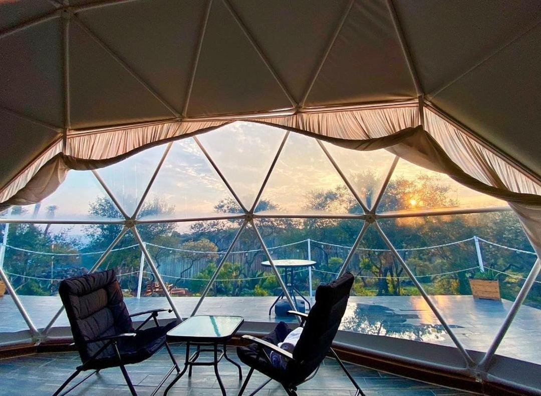 El Gato Glamping Con Vista A Prismas Basalticos Hotel Хуаска де Окампо Екстериор снимка