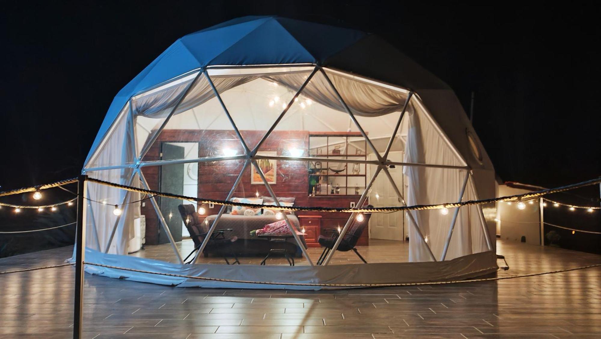 El Gato Glamping Con Vista A Prismas Basalticos Hotel Хуаска де Окампо Екстериор снимка