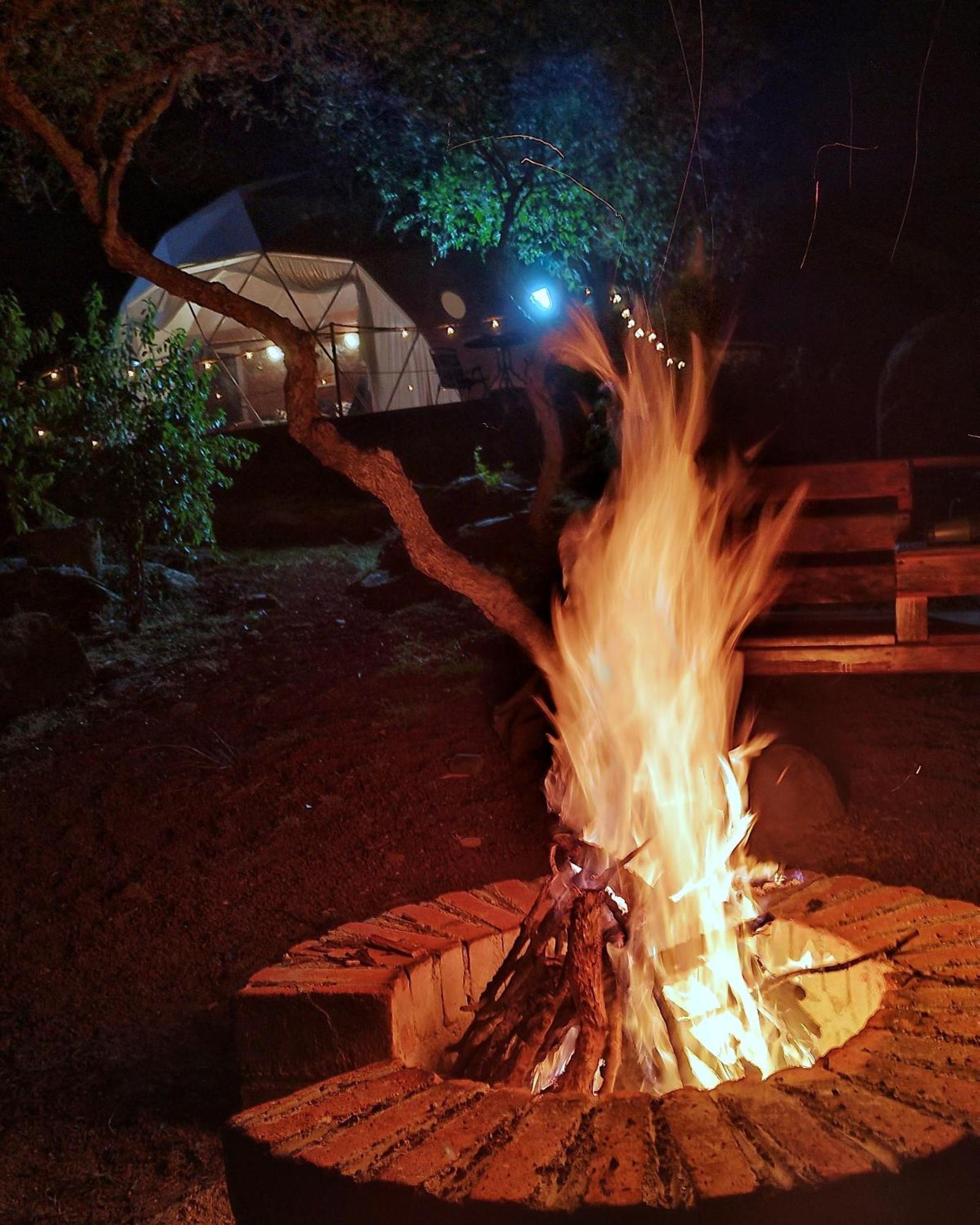 El Gato Glamping Con Vista A Prismas Basalticos Hotel Хуаска де Окампо Екстериор снимка