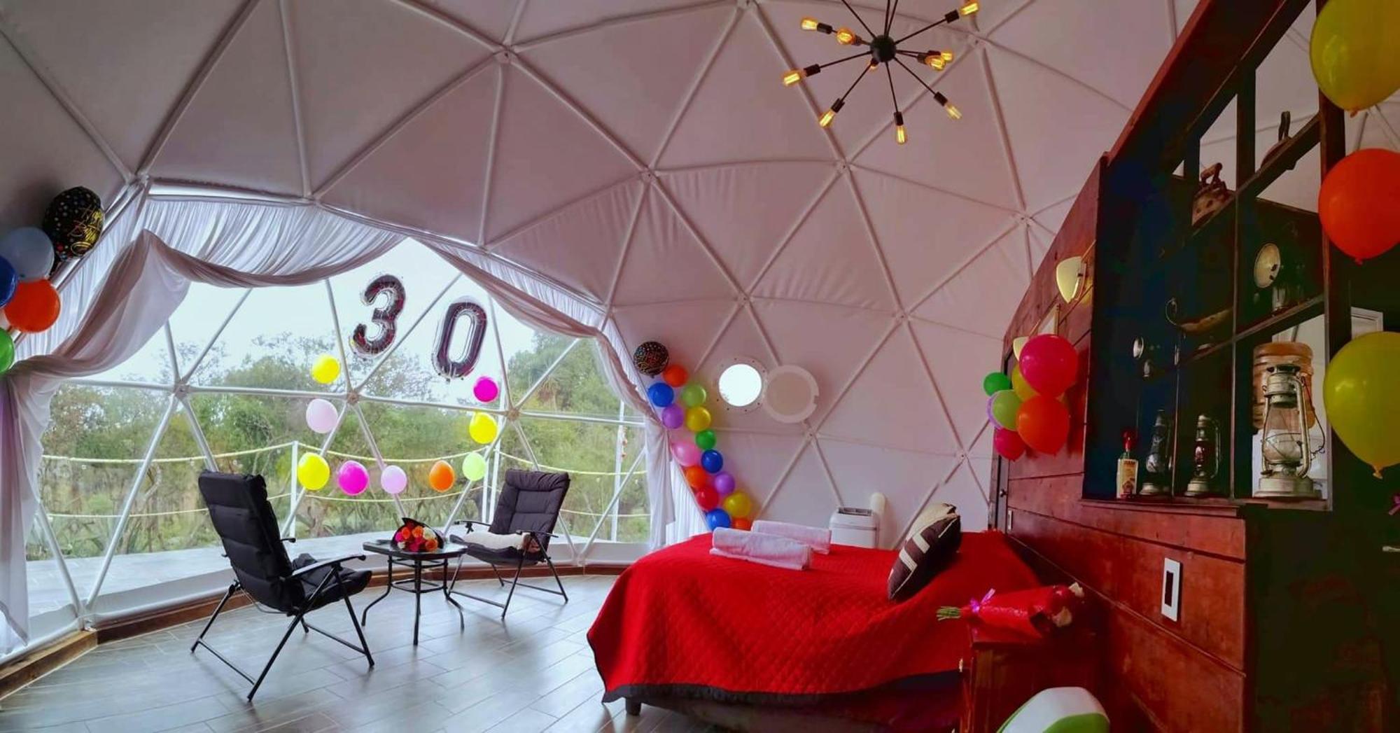 El Gato Glamping Con Vista A Prismas Basalticos Hotel Хуаска де Окампо Екстериор снимка