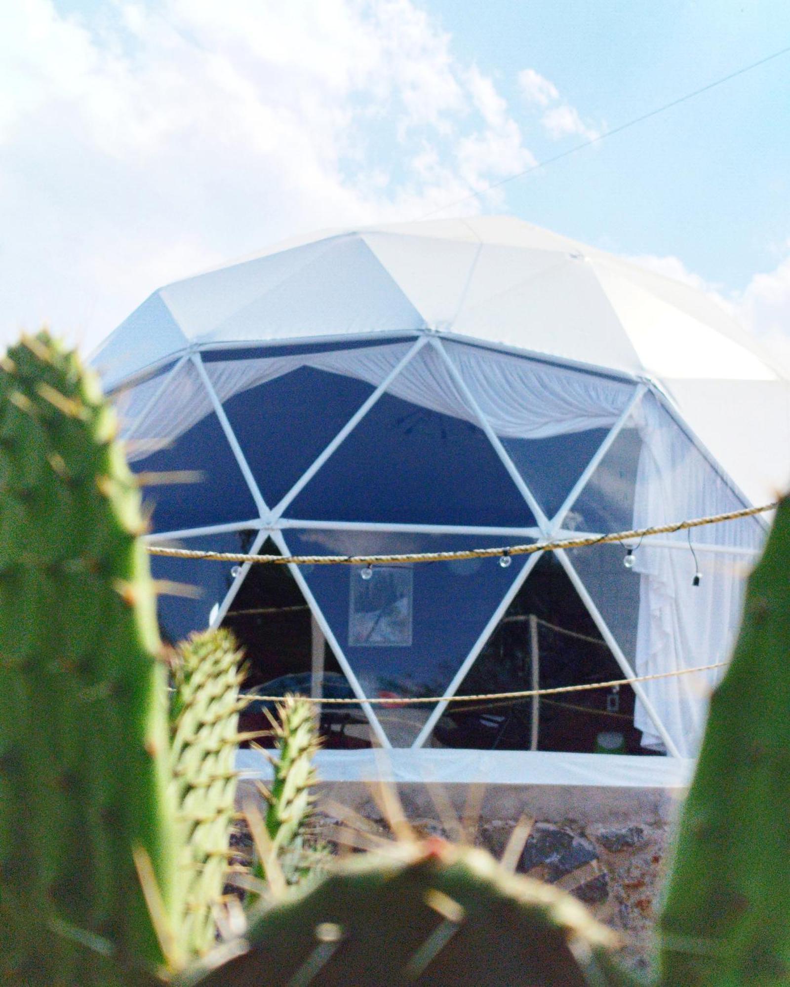 El Gato Glamping Con Vista A Prismas Basalticos Hotel Хуаска де Окампо Екстериор снимка